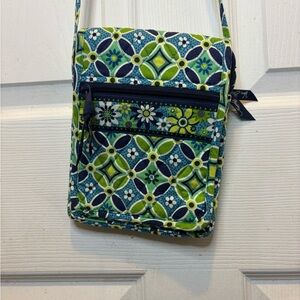 Vera Bradley Daisy Daisy Retired Mini Hipster Crossbody Bag